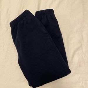 Brandy Melville Navy Rosa Sweatpants